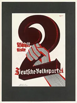 GERMAN POSTER 1924