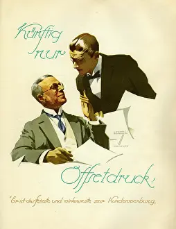 Retrographics Limited (ludwig Hohlwien): A German poster advertisement by Ludwig Hohlwein