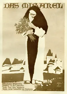 Nuns: A German poster advertising The Miracle