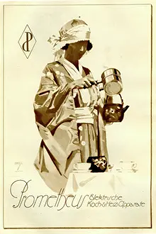 Prometheus: A German poster advertising Prometheus