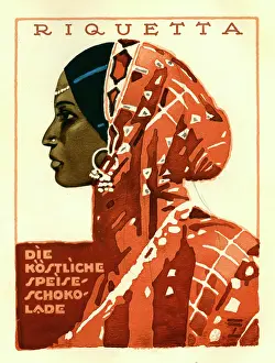 Delicious: A German poster advertising Riquetta