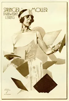 Springer: A German poster advertising Springer Moller