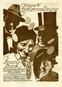 Preysing: A German poster for Preysing Bank