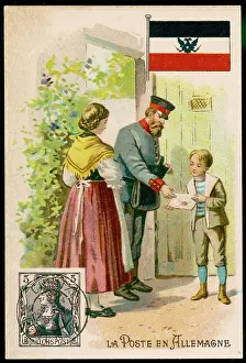 Sealed: German Postman - circa 1909