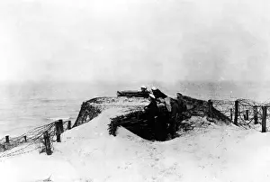 Zeebrugge: German posts at Zeebrugge harbour, 1918