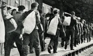 Embarkation: German POWs sent from England to Canada, WW2