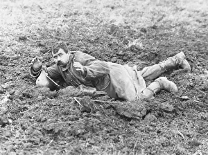 Havrincourt: German prisoner WWI