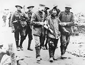 Guillemont: German prisoners 1916
