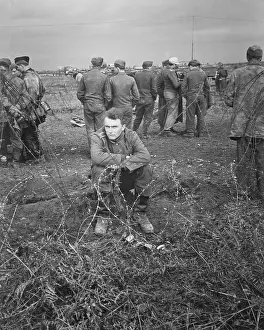 Nazi Army: German prisoners on the Anzio Beachhead, south of