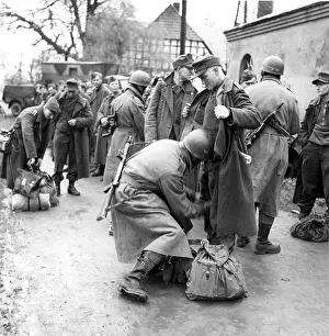 Soliders: German prisoners of war 1945