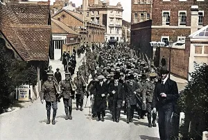 Shorncliffe: German prisoners of war in Great Britain at the start of war