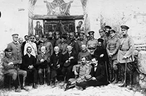 Professors: German professors on the Balkan front, 1917