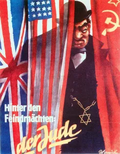 Jewry: German propaganda poster
