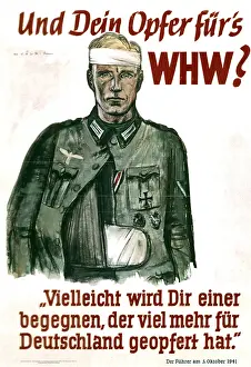 Mjoelnir: German propaganda poster WWII