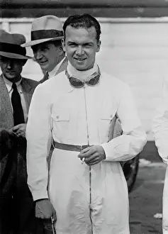 Nuerburgring: The German race driver Rudolf Caracciola