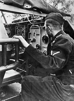 Springmann: German radio car - Eastern Front, 1941