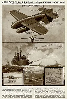 Typically: German radio-controlled rocket bomb by G. H. Davis