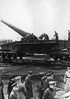 Kepi: German railway artillery on the Atlantic Wall, 1943