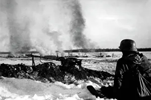 Scorched: German rearguard during the retreat on the Eastern Front