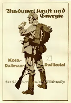 Millitary: A German recruitment poster advertisement