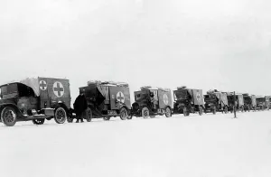 Ambulances: German Red cross in World War I