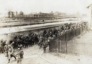 Arras: German reserves during the defensive battle of Arras, 1917