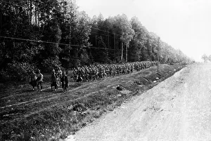 Tributary: German riflemen advance to the Dubysa, 1915