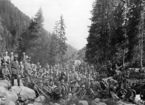 Twelfth: German riflemen in Tyrol, 1917