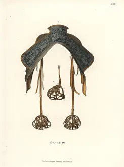 Stirrups: German saddle from the mid 16th century