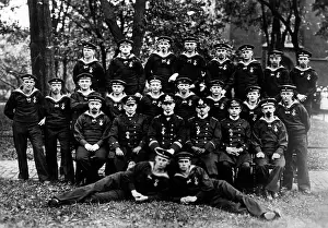 Kaleu: German sailors of the submarine U 9 under the command of O