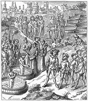 Saxons: German Saxons Baptised