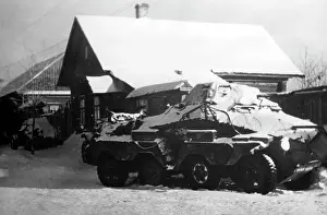 Frontsoldat: German scout tank in winter, 1942