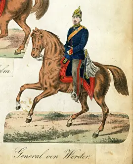 Werder: German scrap, General August von Werder
