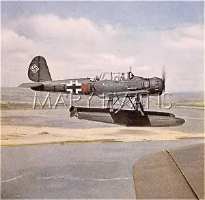 Untroubled: GERMAN SEAPLANE 1940