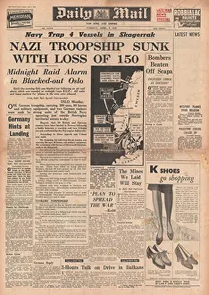 Posidonia: German ships sunk off Norway