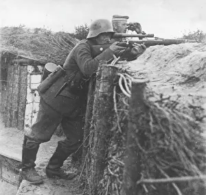 German sniper WWI