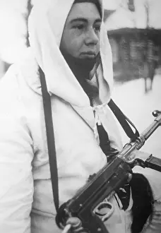 Klin: German soldier on the Eastern front, 1941