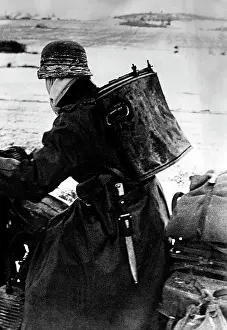 Foodstuffs: A German soldier on the Eastern Front, 1941