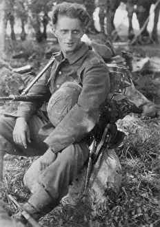 Rests: German soldier on the Eastern Front, 1942