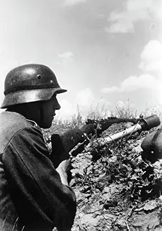 Karabiner: German soldier - Eastern Front, 1942