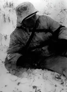 Tufts: German soldier on the Eastern Front, 1942