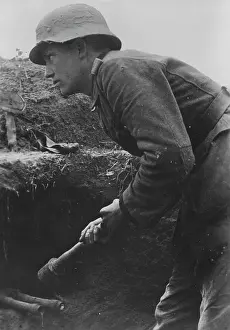 Thrown: German soldier - Eastern Front, 1944