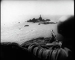 Manning: A German Soldier Manning a Machine Gun Somewhere
