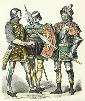 Burgundian: GERMAN SOLDIERS/15TH