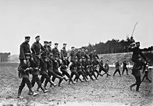 Parody: German soldiers, 1913