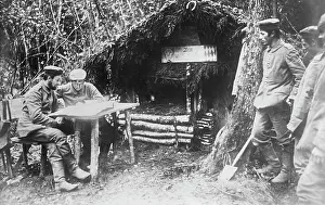 Fieldwork: German soldiers in the Aisch District of Germany