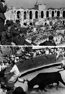 D Azur: German soldiers in Arles, 1943