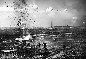 Craters: German soldiers attack on the Western Front, 1916