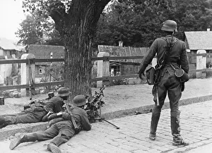 Mg34: German soldiers in Belgium, 1940