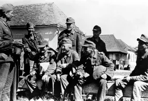Previously: German soldiers on the Carpathian Front, 1944